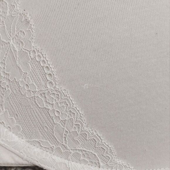 Cacique Women’s Beige Cream Size 44D Adjustable Strap Lace Design Bra - Picture 10 of 11